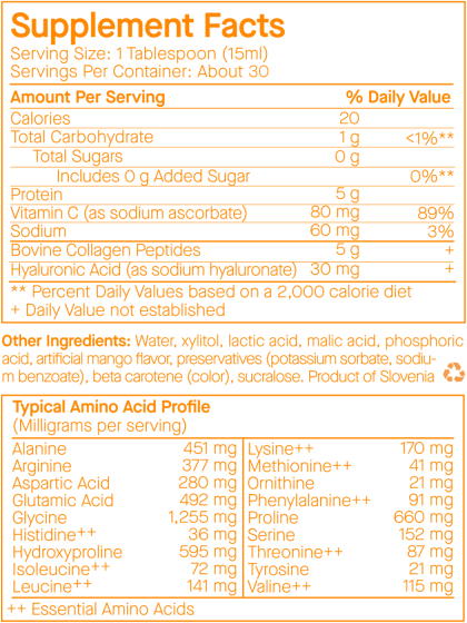 E27 Extra Strength Liquid Collagen