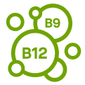 Vitamin B12 and Folic acid